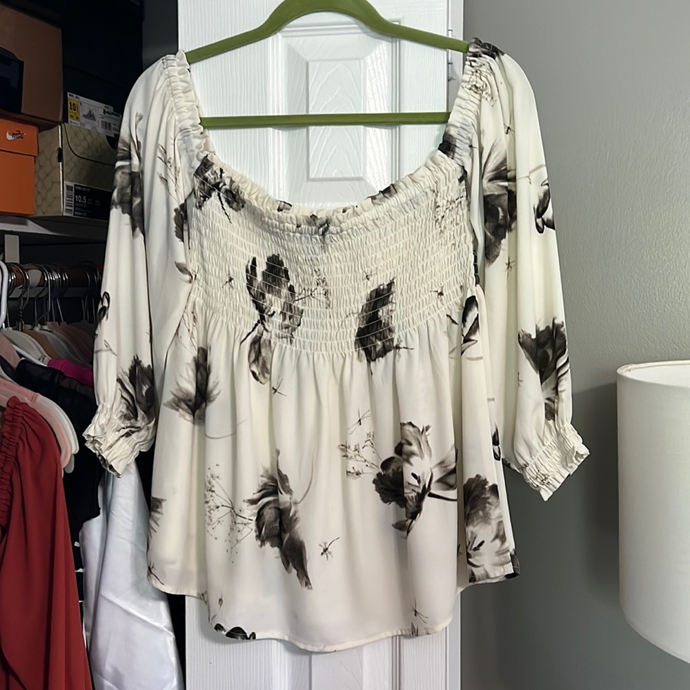 Off the shoulder top